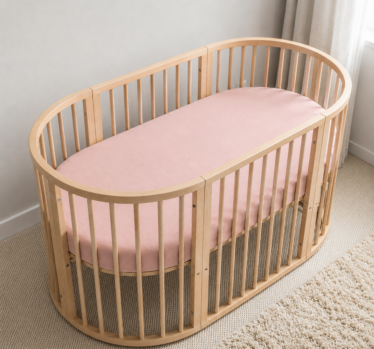 Waterproof Bamboo Cot Sheets Bublotte