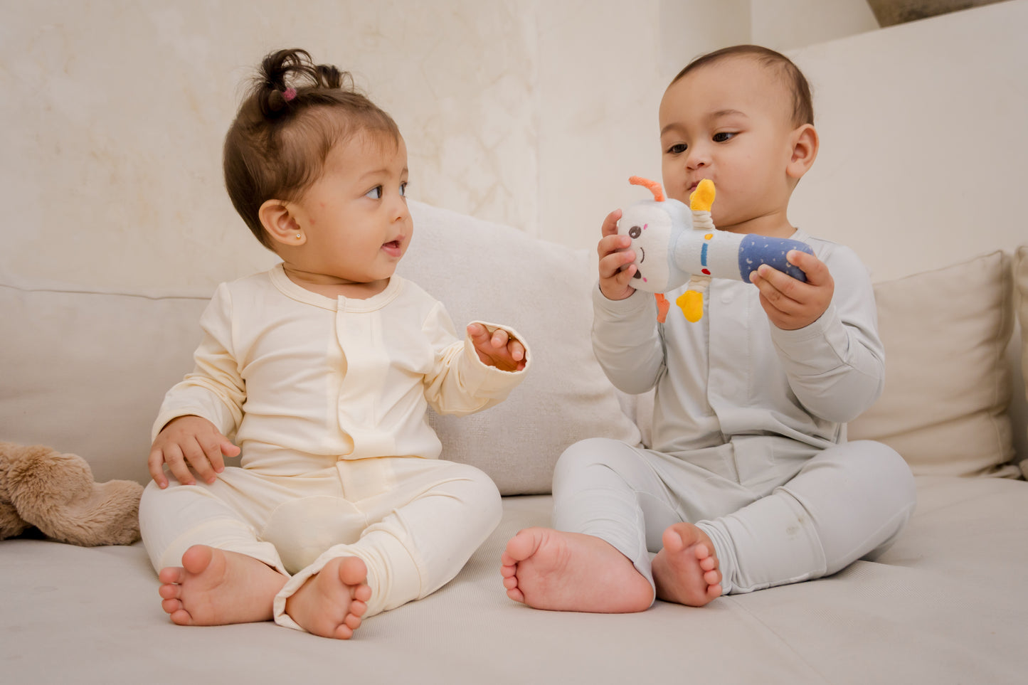 Magnetic Baby Sleepsuit — The Classics Bublotte