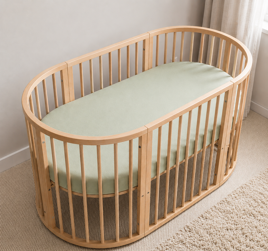 Waterproof Bamboo Cot Sheets Bublotte