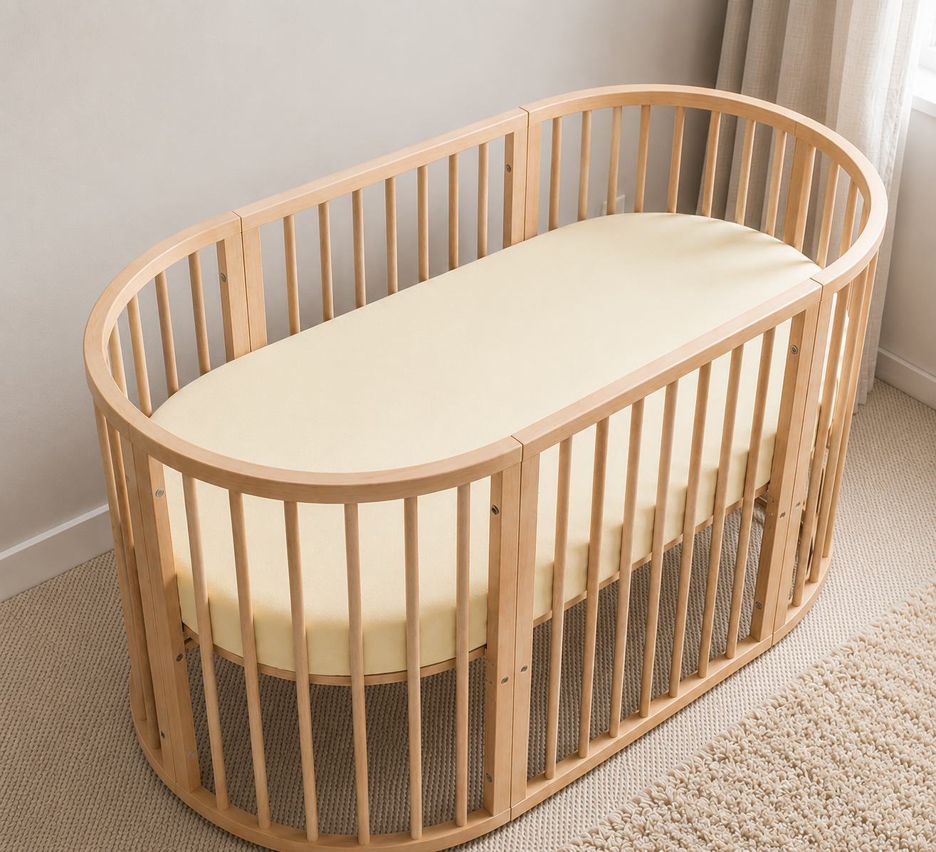 Waterproof Bamboo Cot Sheets Bublotte