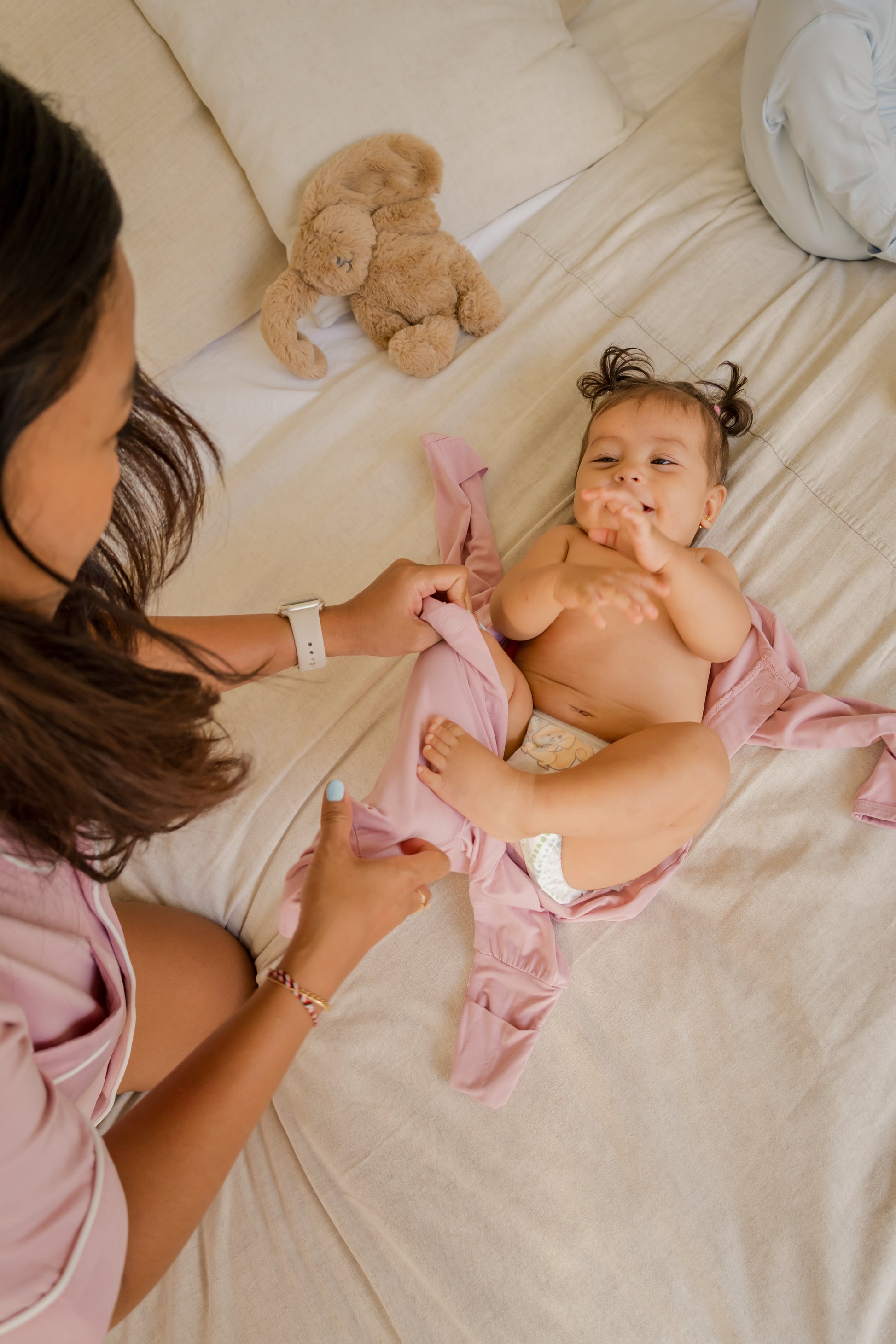 Magnetic Baby Sleepsuit — The Classics Bublotte