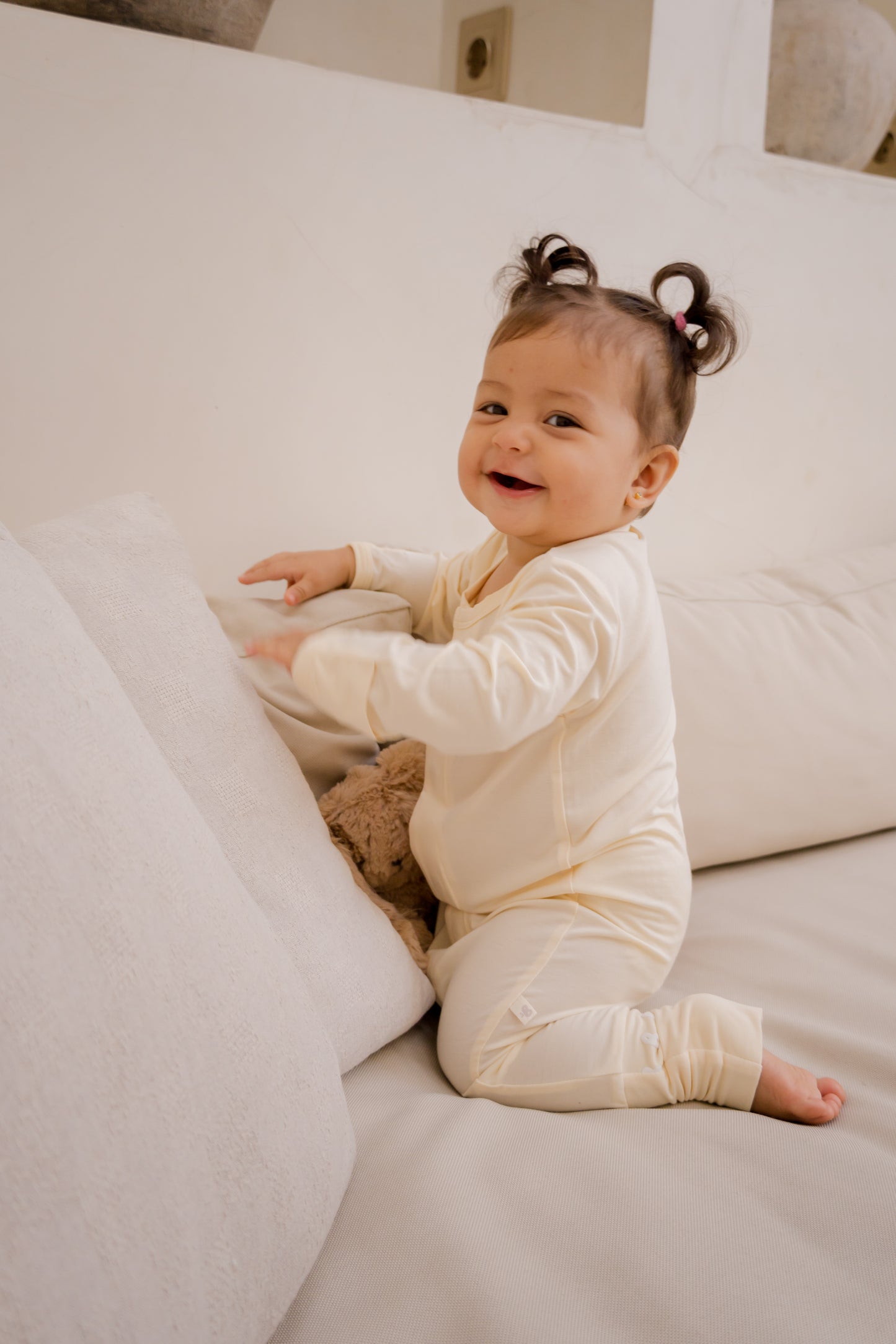 Magnetic Baby Sleepsuit — The Classics Bublotte