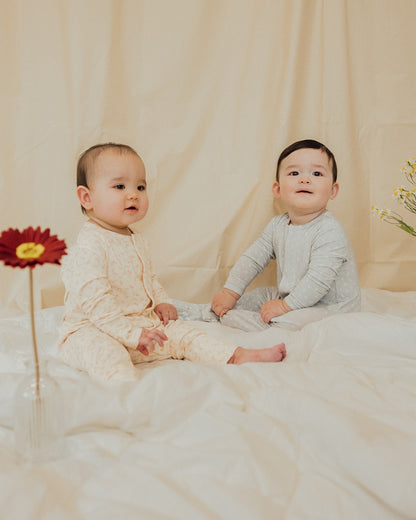 Magnetic Baby Sleepsuit - Still in Bloom Bublotte