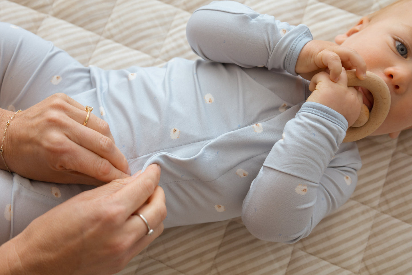 Magnetic Baby Sleepsuit – The Little Friends Collection Bublotte
