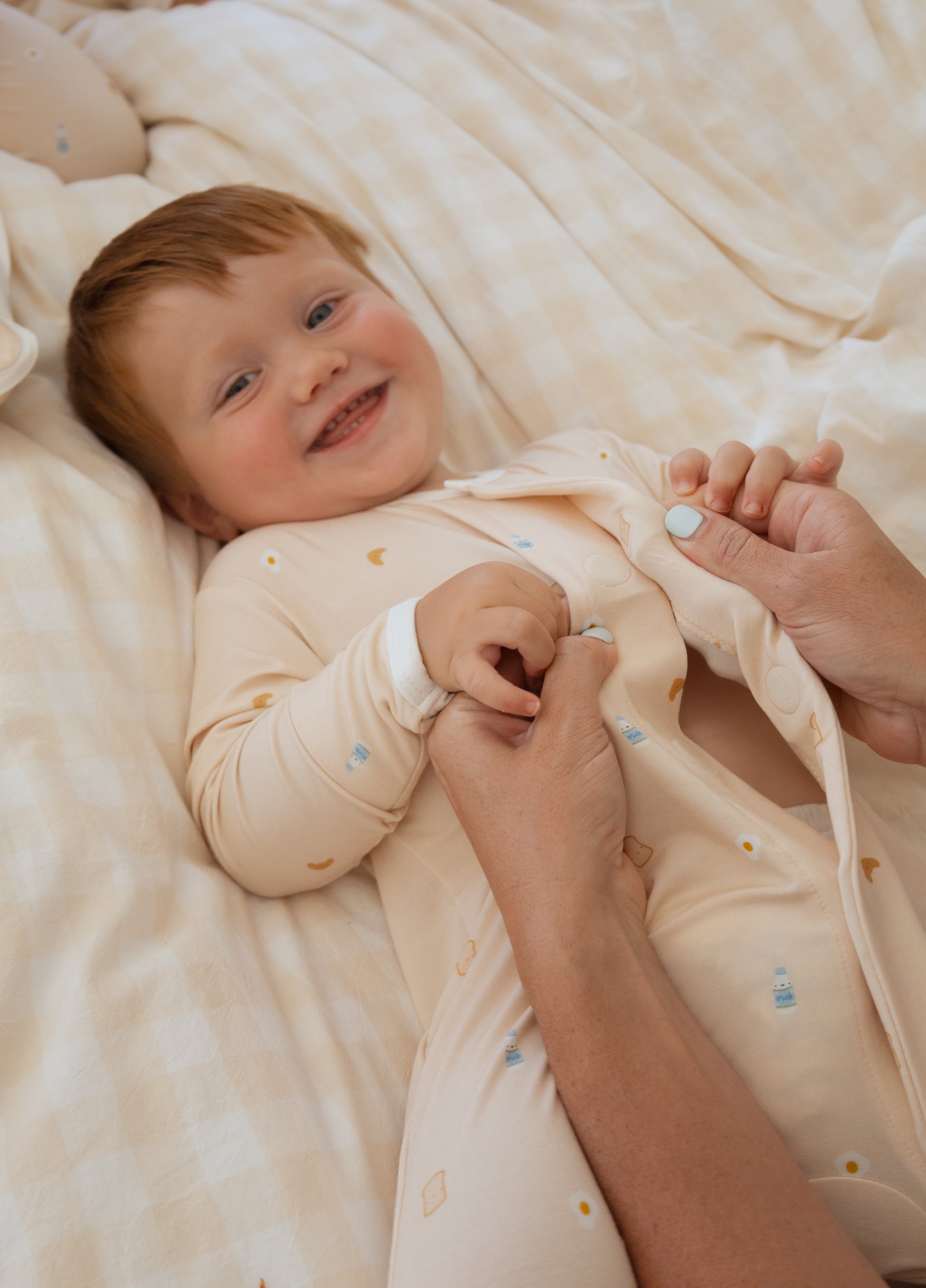 Magnetic Baby Sleepsuit – The Breakfast Club Bublotte