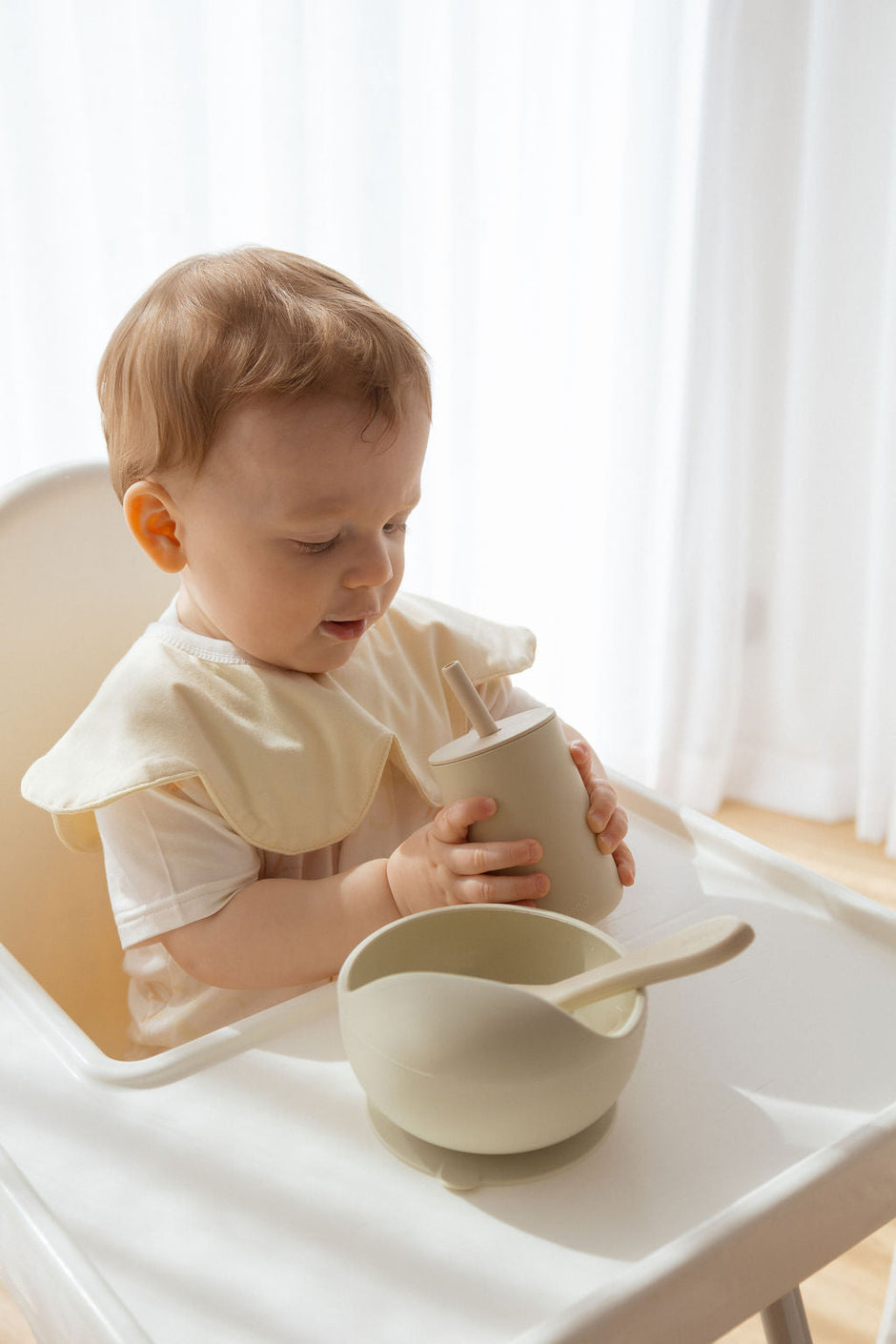 Everyday Waterproof Bibs (Set of 3) - The Gentle Beginnings Edit Bublotte