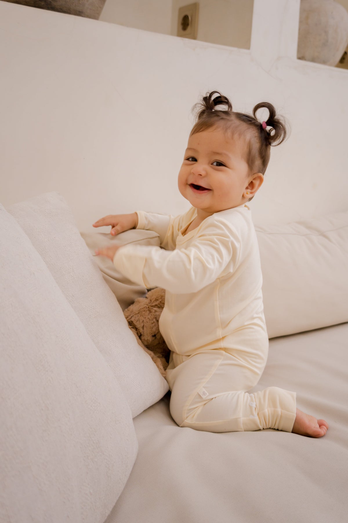 Magnetic Baby Sleepsuit — The Classics Bublotte